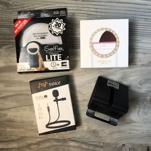 Cell Phone Selfie & Video Recording Kit